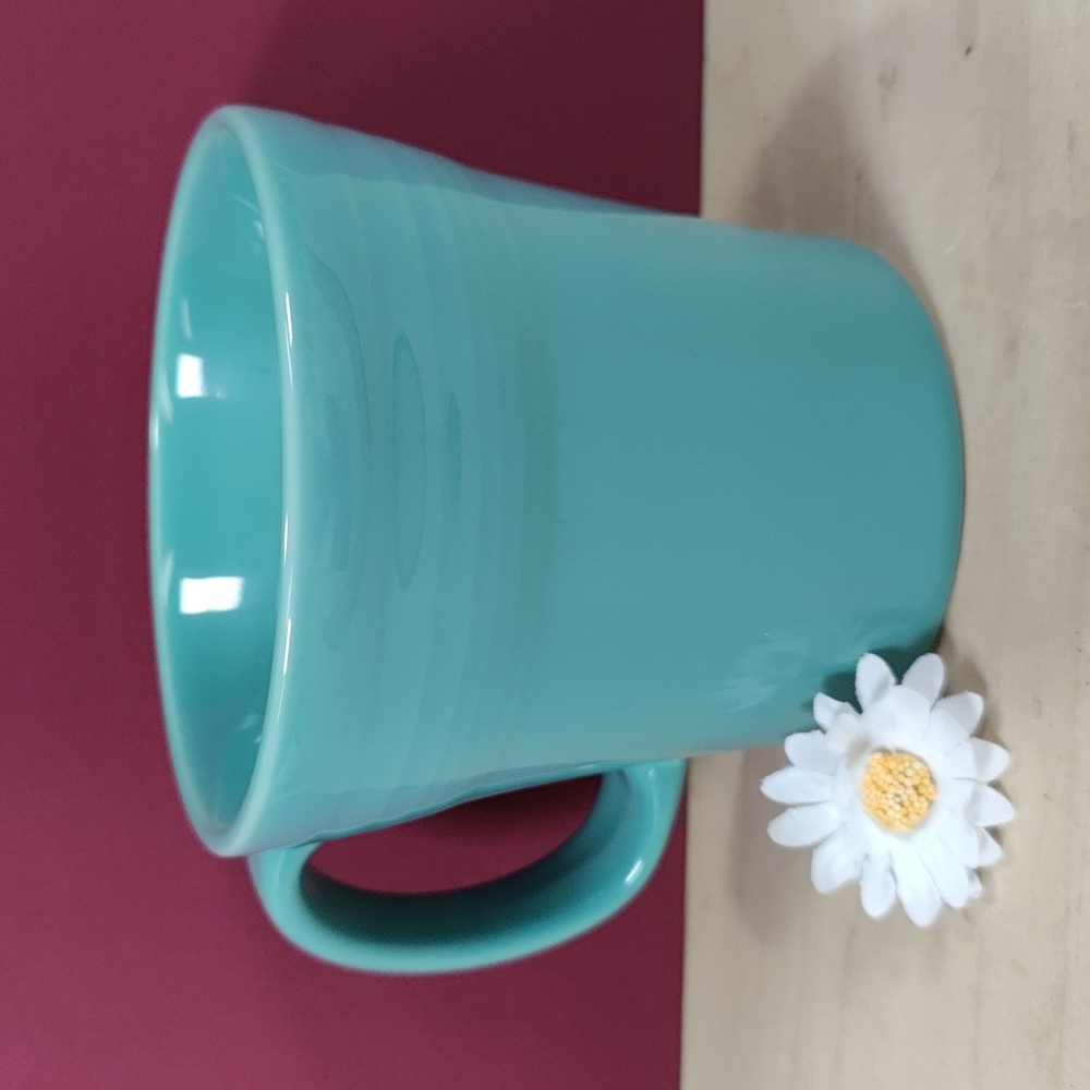 Fiesta Tapered Mug in Turquoise